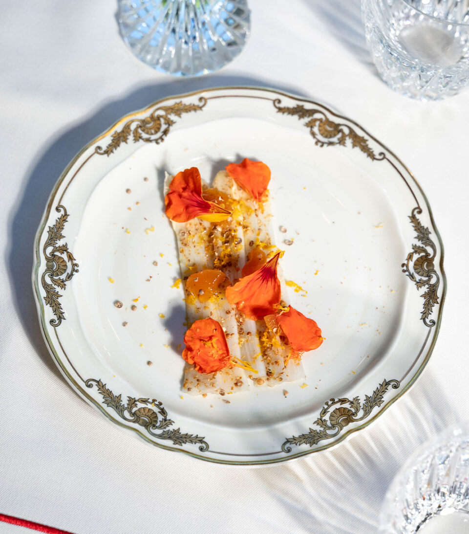 Asperges, Alain Ducasse Baccarat