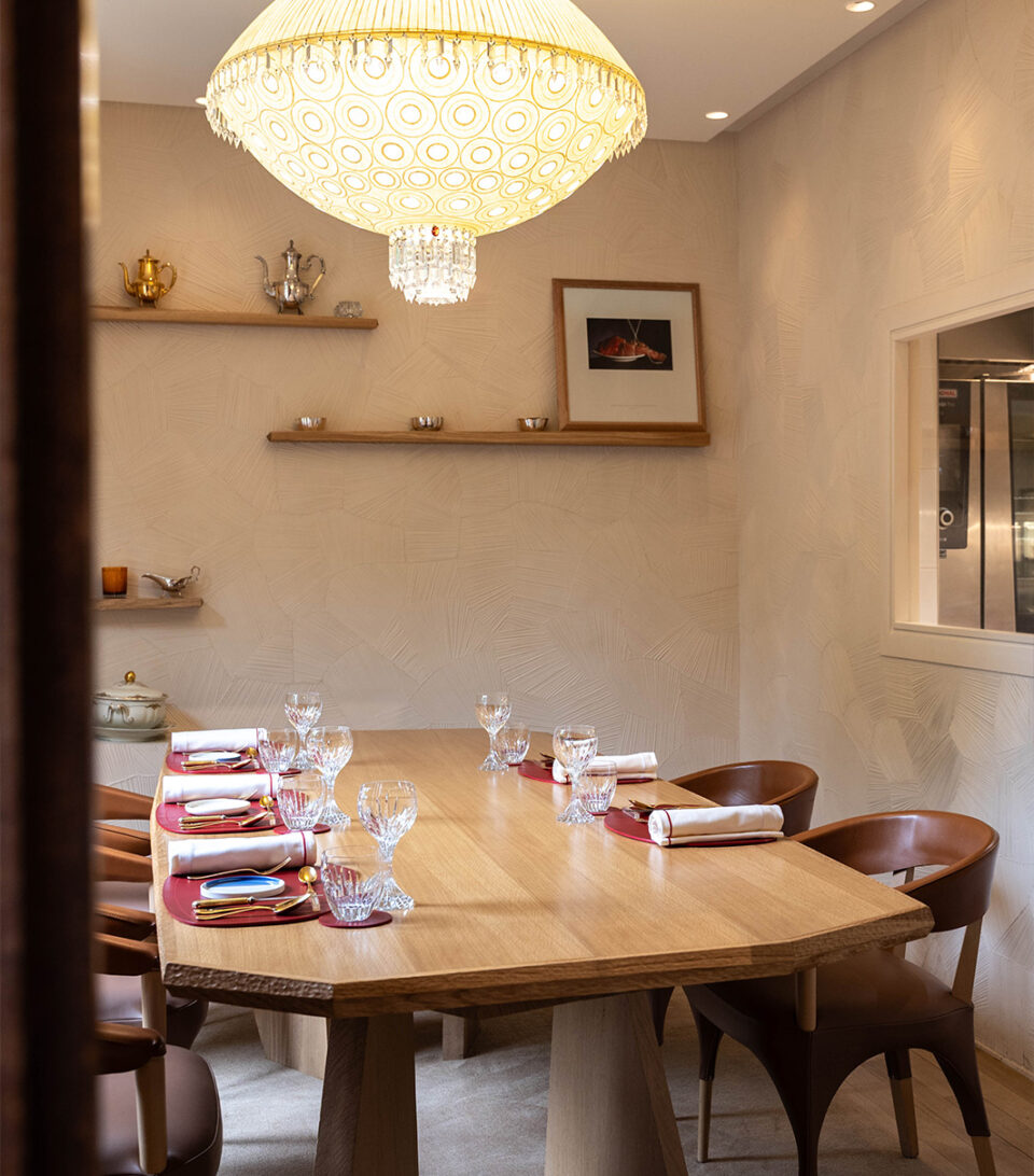 Table du Chef, Alain Ducasse Baccarat