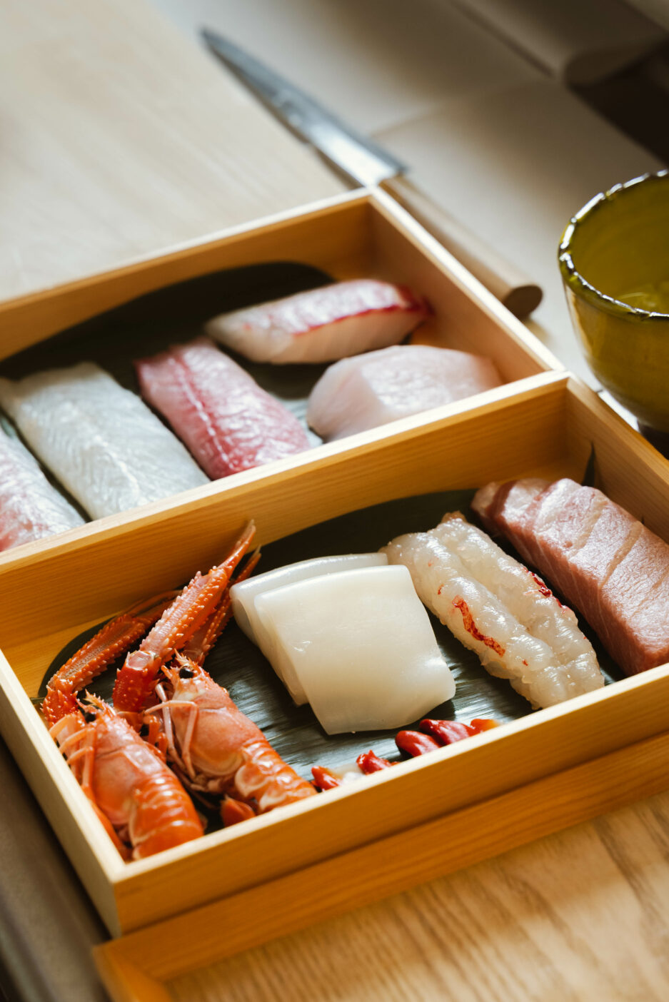 Hinoki chez Ducasse Baccarat - Sushis