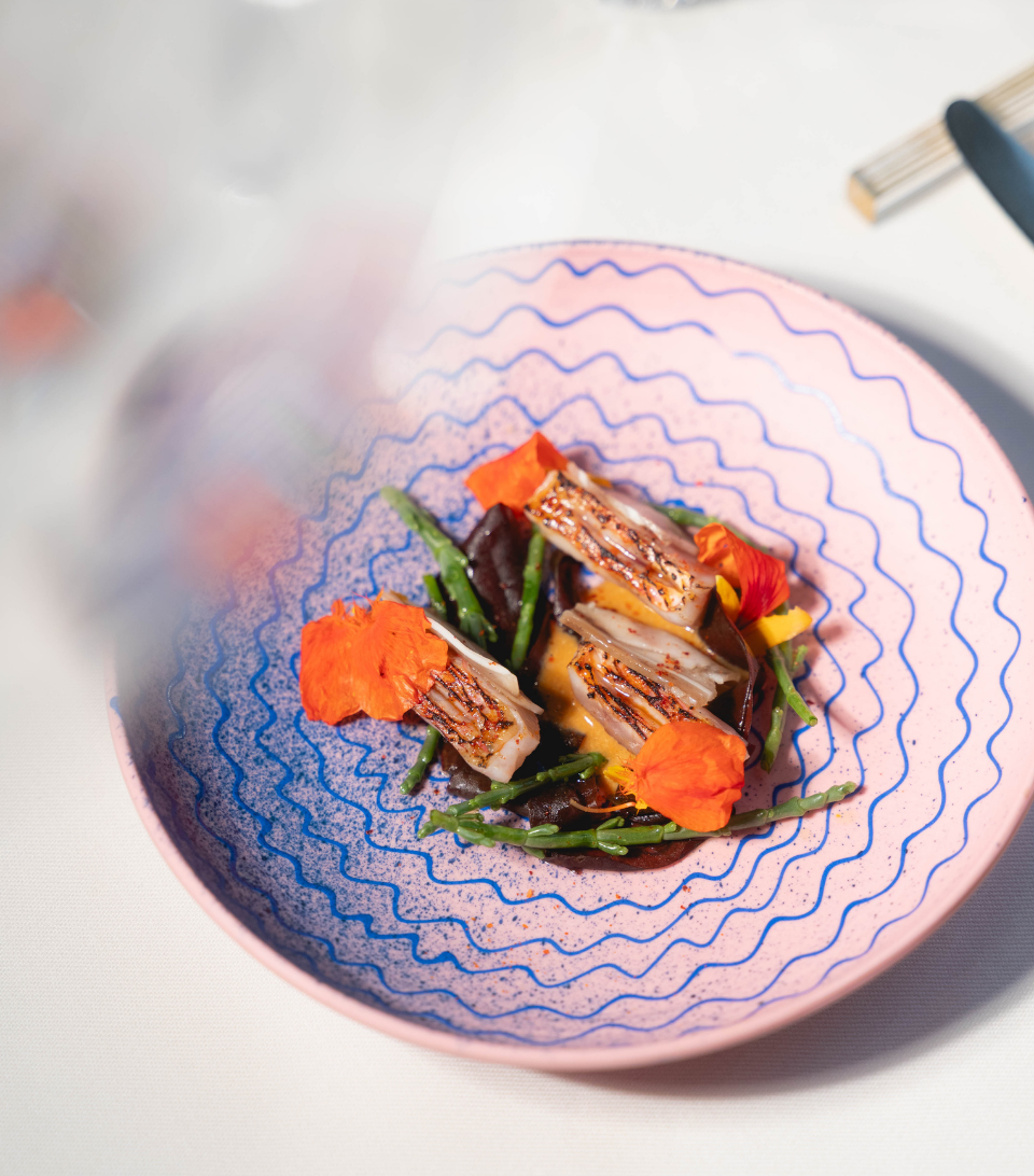 Mulet algues criste marine